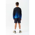 Black-Pacific Blue-White - Side - Hype Boys Drips Sweatshirt