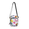 White-Yellow-Pink - Front - Hype Roadman Floral Shoulder Bag