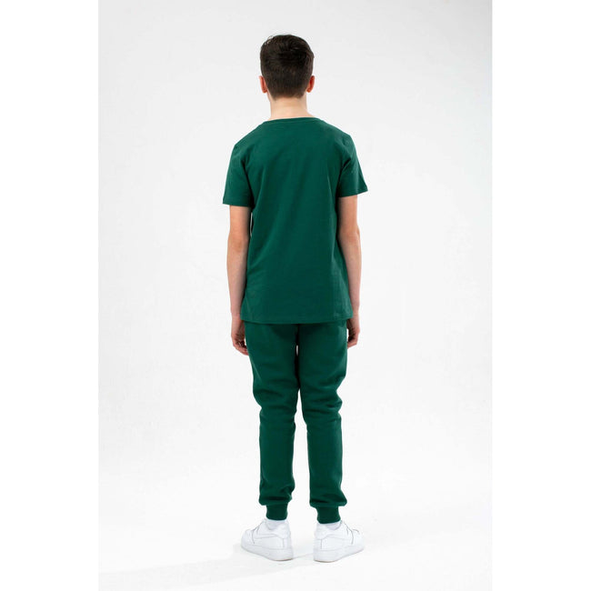 Dark Green - Back - Hype Childrens-Kids T-Shirt