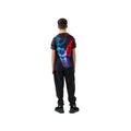 Black-Blue-Red - Side - Hype Boys Smoke T-Shirt