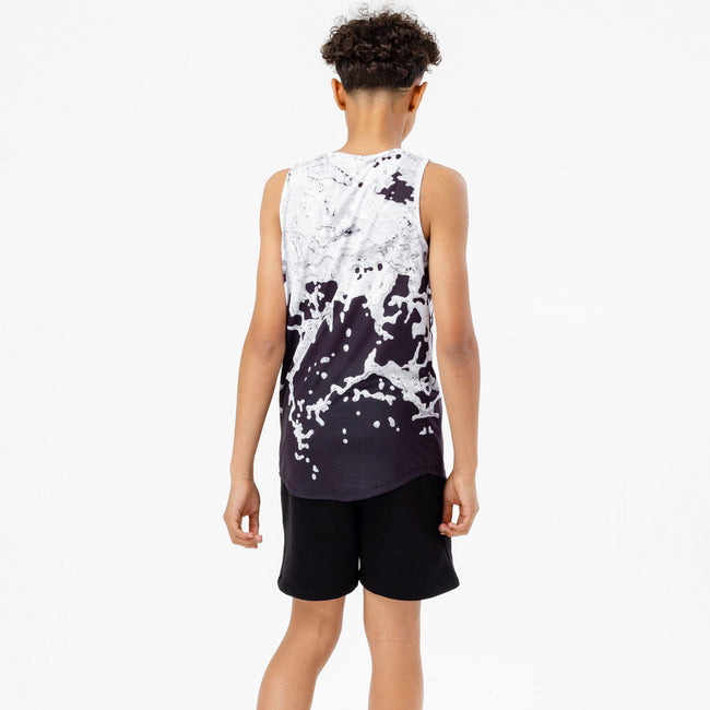 Black-White - Side - Hype Boys Splash Undershirt