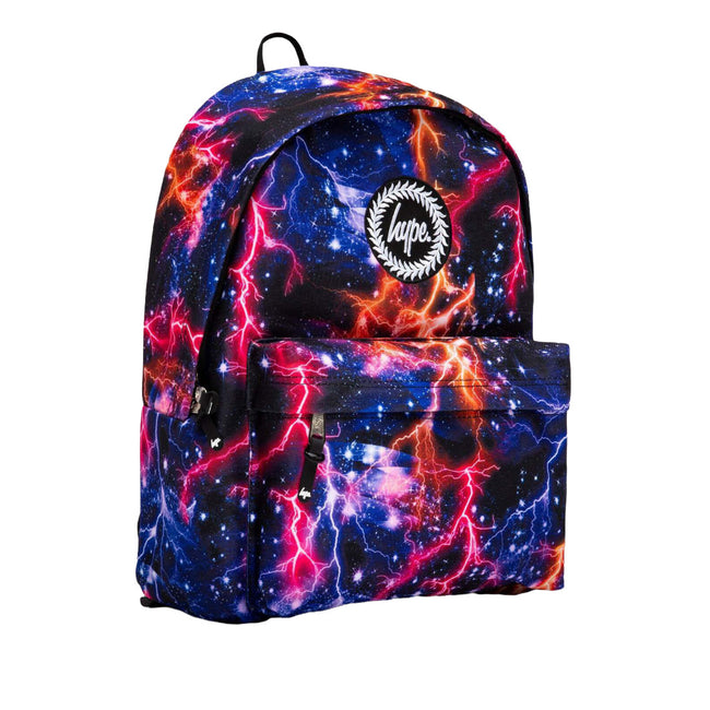 Purple-Orange-Red - Front - Hype Lightning Knapsack