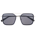 Black-Blue - Back - Hype Womens-Ladies Block Camo Sunglasses