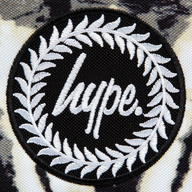 Black-White - Lifestyle - Hype Moth Tie Dye Knapsack