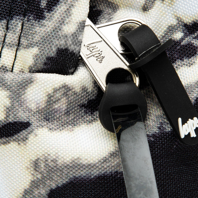 Black-White - Pack Shot - Hype Moth Tie Dye Knapsack
