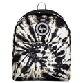Black-White - Front - Hype Moth Tie Dye Knapsack