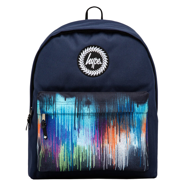 Blue-Orange-Green - Front - Hype Drips Knapsack