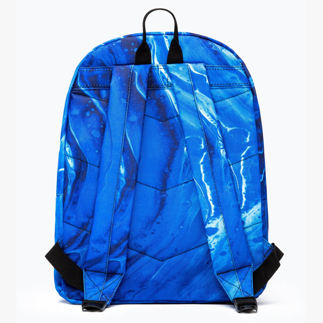 Blue-White - Back - Hype Tonal Out Of Space Marble Knapsack