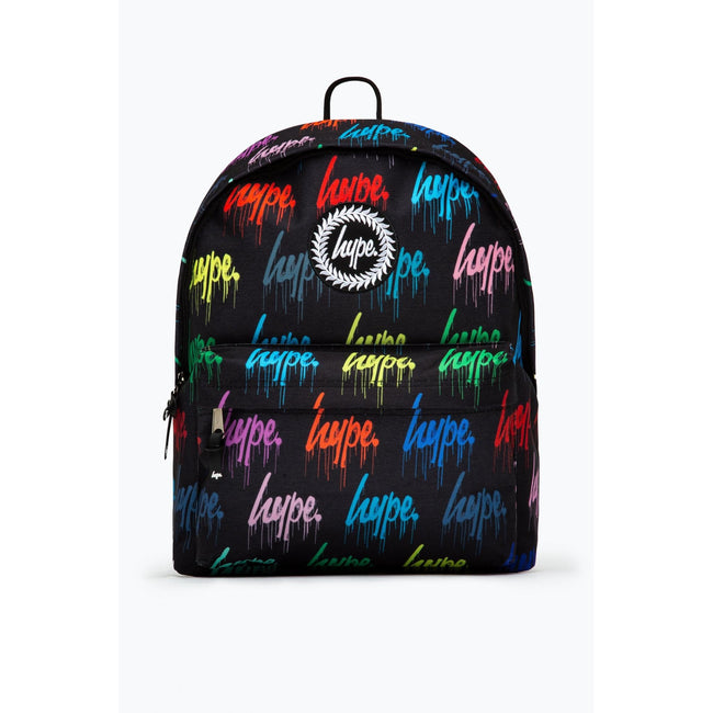 Multicolored - Front - Hype Wall Graffiti Logo Drip Knapsack