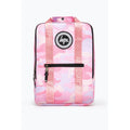 Pink-Pastel - Front - Hype Camo Boxy Knapsack
