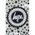 Silver-Black - Side - Hype Star Glitter Knapsack