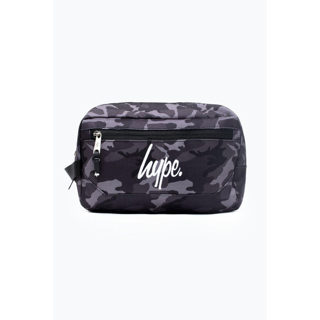 Black-Gray - Front - Hype Camo Boot Bag