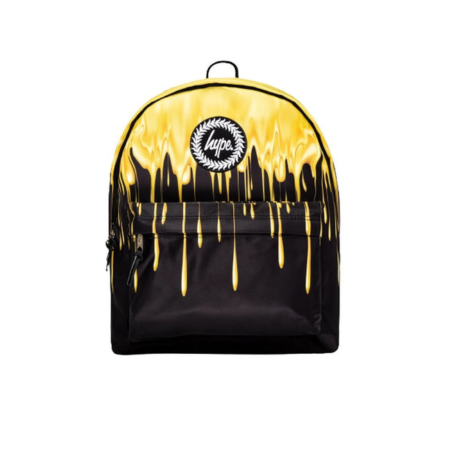 Gold-Black - Front - Hype Honey Drips Knapsack