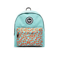 Baby Blue-Orange - Front - Hype Ditsy Print Knapsack