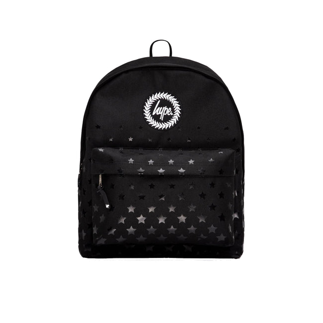 Black-White - Front - Hype Half Tone Stars Knapsack