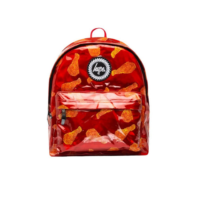 Red-Brown - Front - Hype Holographic KFC Knapsack