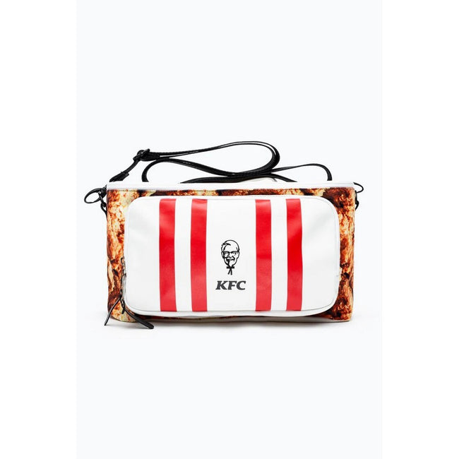 Brown-White-Red - Front - Hype Original Recipe KFC Messenger Bag