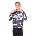 Gray - Front - Hype Boys Mono Camo Hoodie