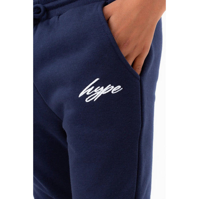 Navy - Pack Shot - Hype Boys Scribble Sweatpants