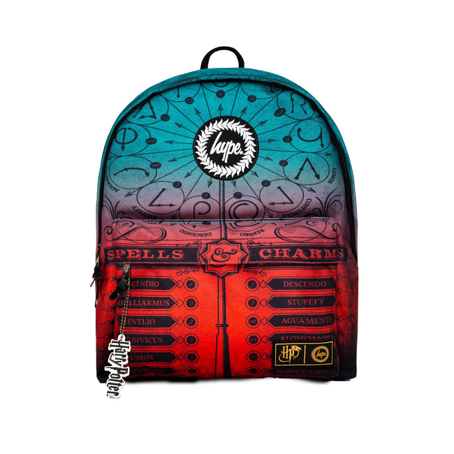 Blue-Red - Front - Hype Spells Harry Potter Knapsack