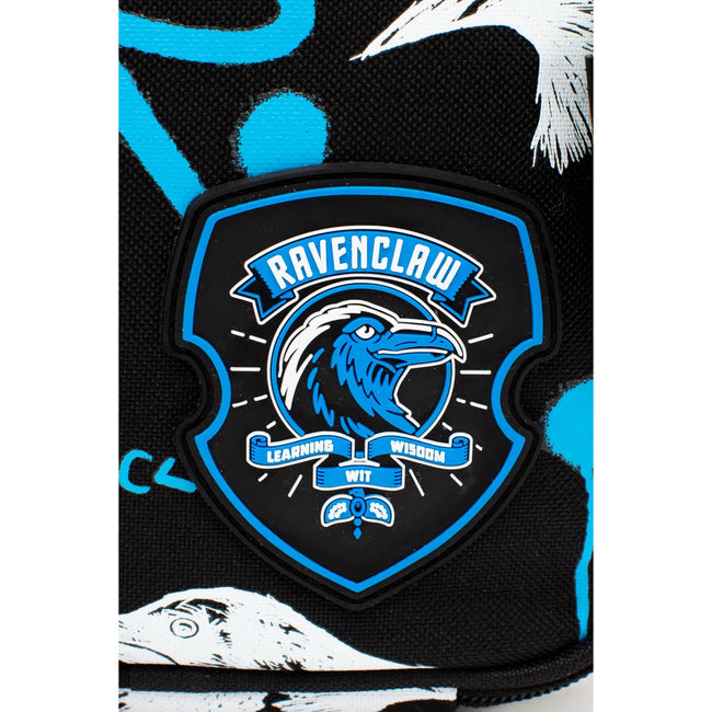 Black-Blue-White - Close up - Hype Ravenclaw Harry Potter Lunch Bag