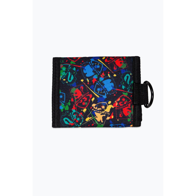 Black-Multicolored - Back - Hype House Splat Harry Potter Wallet