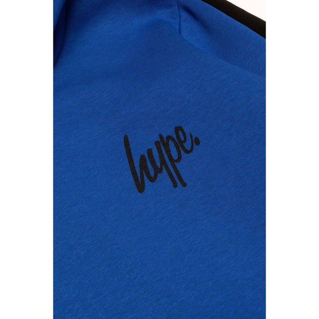 Black-Cobalt Blue - Back - Hype Boys Script Tracksuit