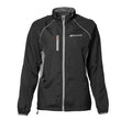 Black - Front - ID Womens-Ladies Geyser Active Windproof Running Jacket