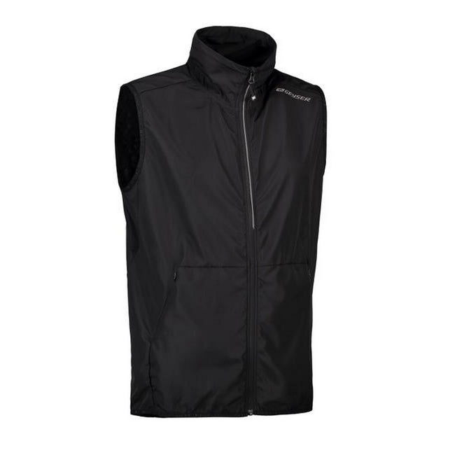 Black - Side - ID Mens Geyser Lightweight Running Vest