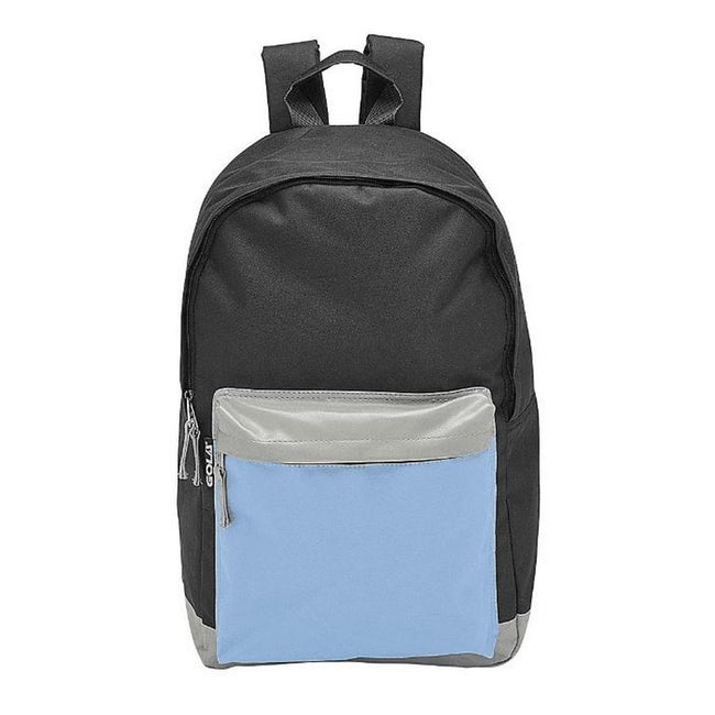 Black-Light Blue - Front - Gola Childrens-Kids Sports Pendleton Backpack