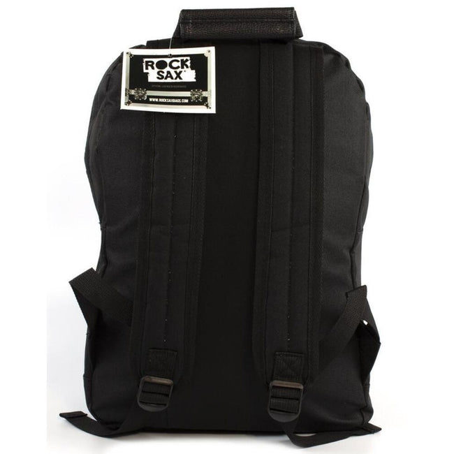 Black-Red-Gray - Side - Rock Sax AC-DC All-Over Print Knapsack