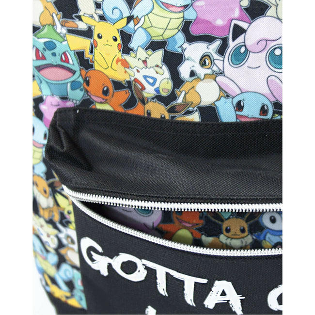 Multicolored - Lifestyle - Pokemon Gotta Catch Em All Knapsack