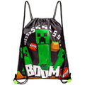 Black-Green-White - Front - Minecraft Boom Bag
