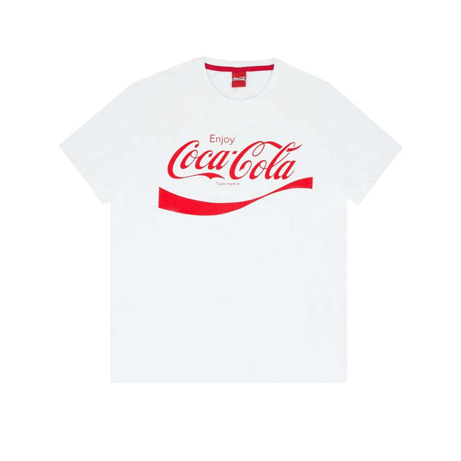 White-Red - Lifestyle - Coca-Cola Mens Logo Pajama Set
