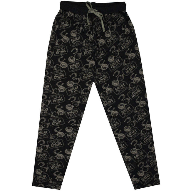 Gray-Black - Lifestyle - Peaky Blinders Mens Long Pyjama Set