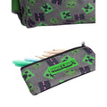 Gray-Green-Black - Pack Shot - Minecraft Lunch Bag And Backpack Set (Pack of 4)