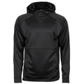 Black - Front - Tee Jays Mens Performance Hoodie