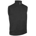 Charcoal - Front - Glenmuir Mens Zip Neck Undershirt