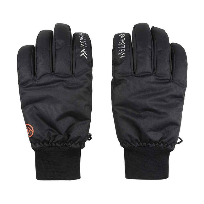 Black - Front - Tactical Threads Mens Waterproof Winter Gloves