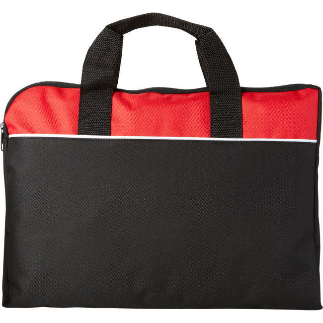 Solid Black-Gray - Side - Bullet Tampa Conference Bag