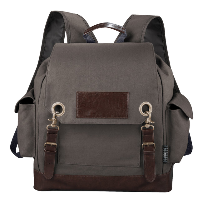 Gray - Front - Field & Co. Classic Backpack