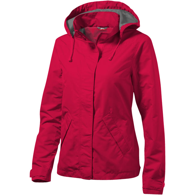 Red - Front - Slazenger Womens-Ladies Top Spin Jacket