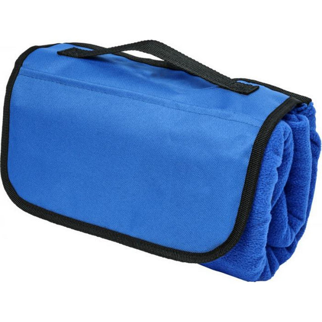 Blue - Front - Bullet Meadow fleece blanket