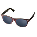 Red - Front - Bullet Sun Ray Sunglasses with Heathered Finish