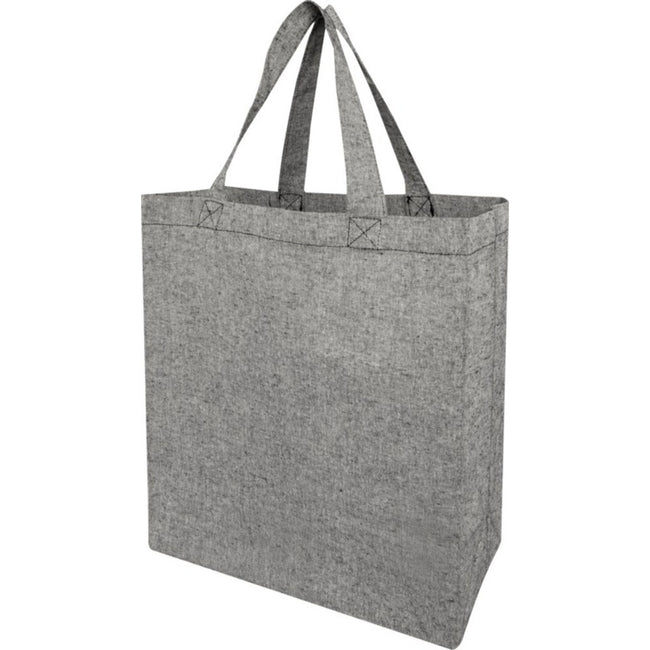 Black Heather - Front - Bullet Pheebs Recycled Tote Bag