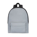 Silver - Front - Bullet Reflective Knapsack