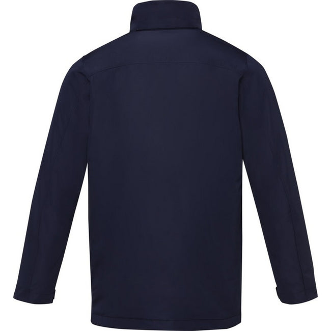 Navy - Lifestyle - Elevate Life Mens Hardy Insulated Parka