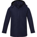 Navy - Front - Elevate Life Mens Hardy Insulated Parka