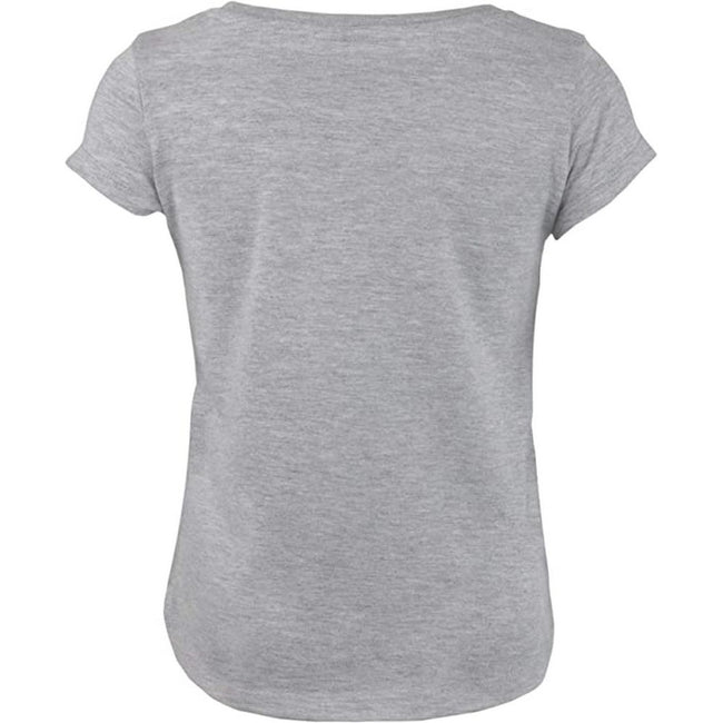 Gray - Side - Childrens Girls Magic Thinks Unicorn T-Shirt