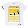 White - Side - Pokemon Boys 025 Pikachu T-Shirt